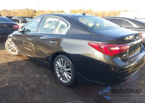2021 Infiniti Q50 Luxe Awd из США, поврежденный, VIN JN1EV7BR0MM756179